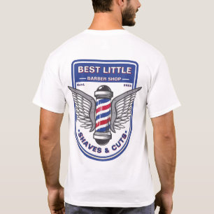 T-shirt Personnaliser le poteau traditionnel du salon de c