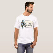T-shirt Personnaliser le support technique IA (Devant entier)