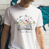 T-shirt Personnaliser le texte Aquarelle enseignant