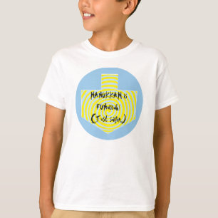 T-shirt Personnaliser les enfants Tee - shirts Hanoukka