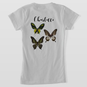 T-Shirt Personnaliser les papillons tropicaux
