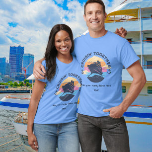 T-shirt Personnaliser pour Family Cruise BLUE Personnalise