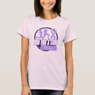 T-shirt Personnaliser Run For a Cure - Cancer général