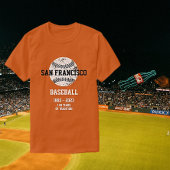 T-shirt Personnaliser San Francisco, Baseball, 2023