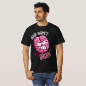 T-shirt Personnaliser votre propre cerveau (Devant entier)