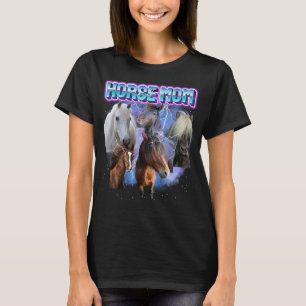 T-shirt Personnaliser votre propre cheval Maman Bootleg St