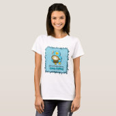 T-shirt Personnalisez avec votre nom Twitter Café Oiseau (Devant entier)