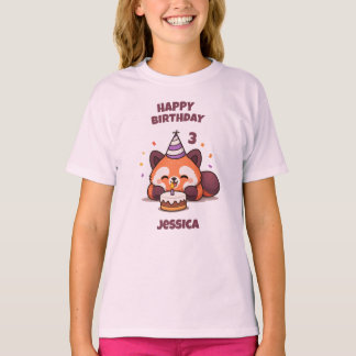 T-shirt Personnalisez le 3e anniversaire - Joyeux Annivers