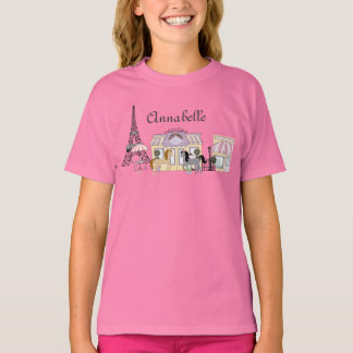 T-shirt Personnalisez Les Jolies Ponies Paris Horse T-Shir