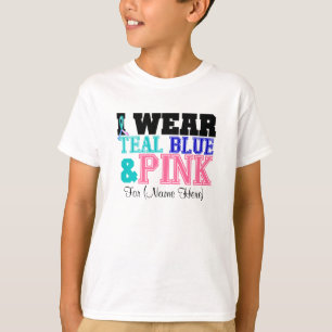 T-shirt Personnalisez-moi portent le cancer de la thyroïd
