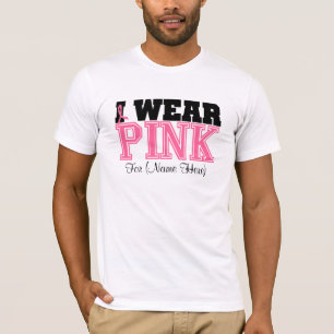 T-shirt Personnalisez-moi portent le cancer du sein rose