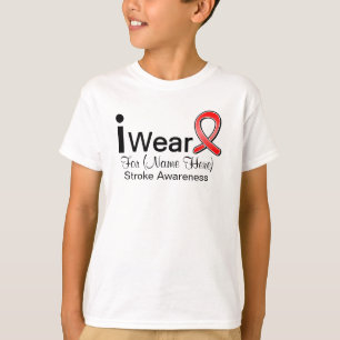 T-shirt Personnalisez-moi portent un ruban de conscience