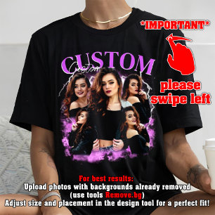 T-shirt PERSONNALISEZ VOTRE Idée Bootleg Ici, bootleg