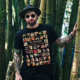 T-shirt Personnalisez votre texte ici et le collage photo