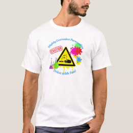 T-shirt Personnalité Très Corrosive Classe 8 ADR Camionneu