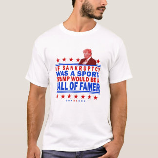 T-shirt Personne célèbre de faillite d'atout