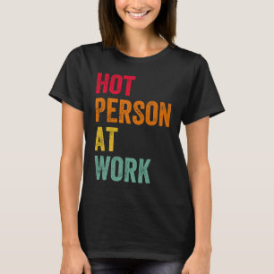 T-shirt Personne Chaude Au Travail 4