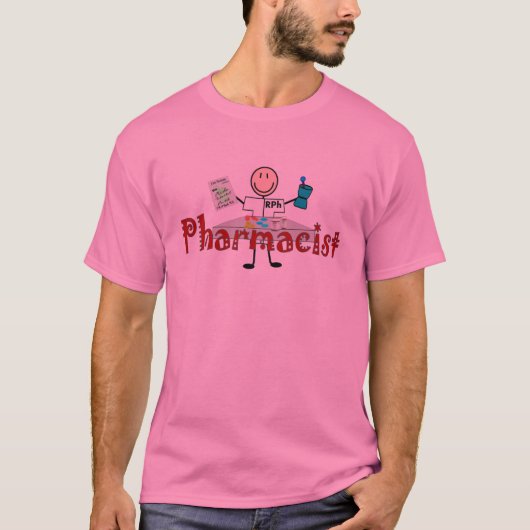 T-shirt Personne de bâton de pharmacien--Cadeaux (Devant)