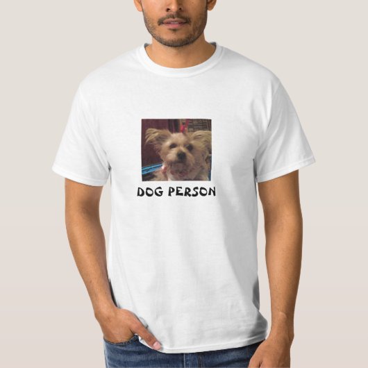T-shirt Personne de chien (Devant)