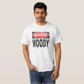 T-shirt Personne déprimée de danger (Devant entier)