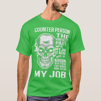 T-shirt Personne du compteur