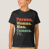 Personne Femme Homme Appareil Photo Télévision Rét