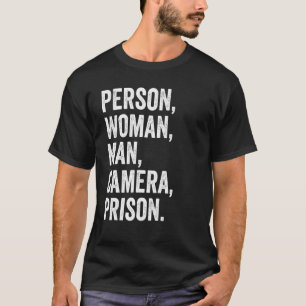 T-shirt Personne Femme Homme Caméra PRISON 7