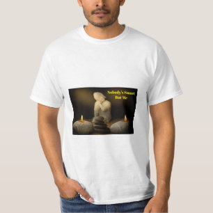 T-shirt Personne n’est intelligent mais moi - Tige graphiq