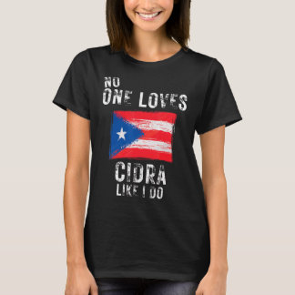 T-shirt Personne N'Aime La Cidra Comme Moi Porto Rico