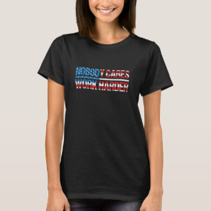 T-shirt Personne Ne S'Occupe De Travailler Plus Dur Fitnes