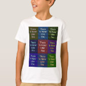 T-shirt Personne ne vous aime (Devant)