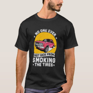 T-shirt Personne n'est jamais tombé malade en fumant des p