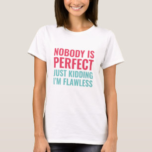 T-shirt Personne n'est parfait