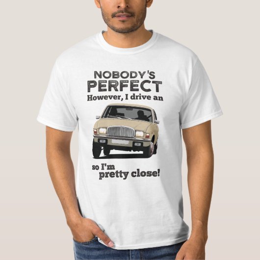 T-shirt Personne n'est parfait - Austin Allegro Vanden Pla (Devant)