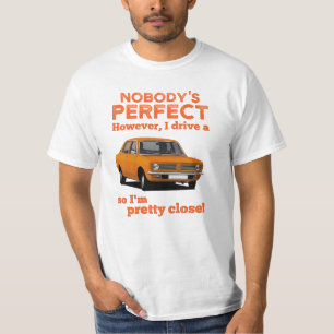 T-shirt Personne n'est parfait avec Morris Marina Super