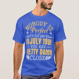 T-shirt Personne N'Est Parfait Si Vous Êtes Né En Juillet