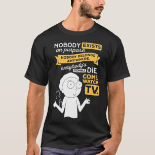 T-shirt Personne n'existe à dessein, personne n'appartien