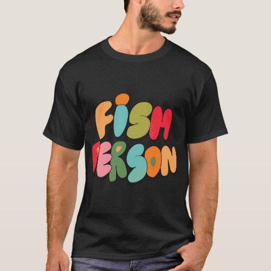 T-shirt Personne Poisson (Version A) (Devant)