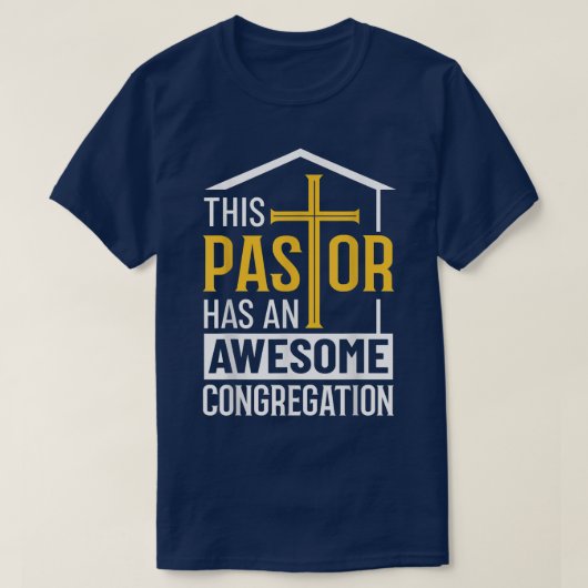 T-shirt Personne Religieuse Ce Pasteur A Un Congre Magnifi (Design devant)
