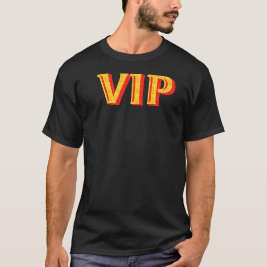 T-shirt Personne très importante VIP (Devant)