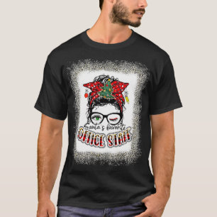T-shirt Personnel de bureau SANTAS Favori Personnel de bur