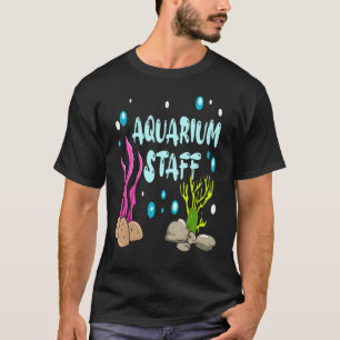 T-shirt Personnel De L'Aquarium I Aquarist I Aquarium