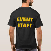 T-SHIRT PERSONNEL DE L'ÉVÉNEMENT (Dos)