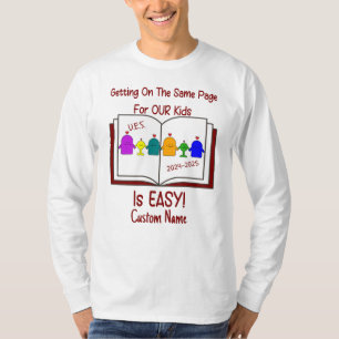 T-shirt Personnel de l'UES Shirt-Mens Basic Long Sleeve-cu