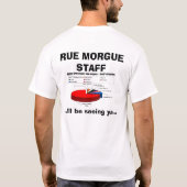 T-SHIRT PERSONNEL DE MORGUE DE RUE (Dos)