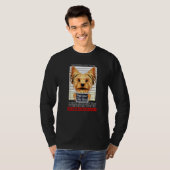 T-shirt Personnel Stalker Yorkshire Terrier Yorkie (Devant entier)