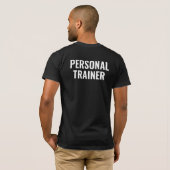 T-shirt Personnelle Mens Bella+Canvas Manches Courtes (Dos entier)