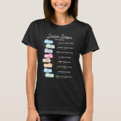 T-shirt Personnes âgées Code de textos Code de textos pour (Devant)