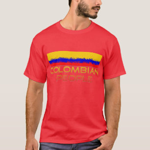 T-shirt Personnes colombiennes