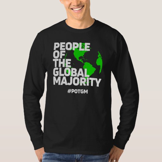 T-shirt Personnes De La Majorité Mondiale Potgm (Devant)